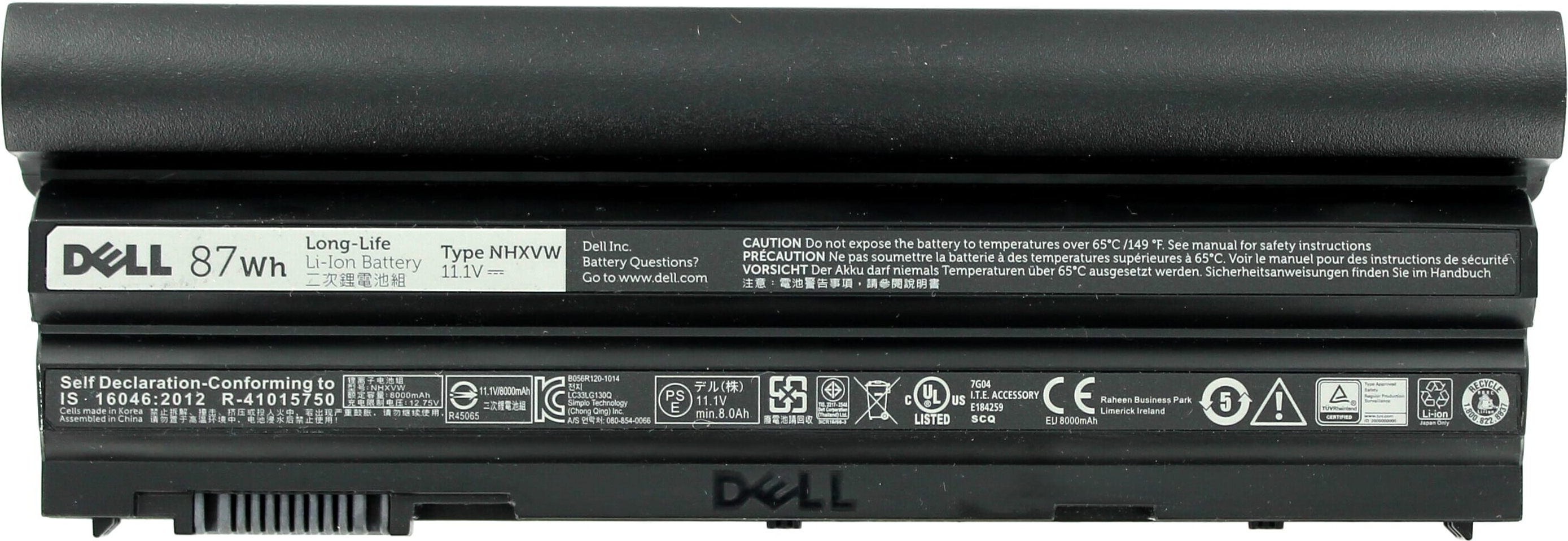 AKKU 53829: Batterie d'ordinateur portable pour DELL, Li-Ion, 4 400 mAh  chez reichelt elektronik
