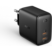 Aukey Power Delivery Chargeur (2 x USB C) 65 W 
