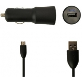 Chargeur voiture HTC Micro-USB 1 Amp - Original - Noir