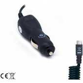 Chargeur de voiture PowerStar Micro-USB 1 Amp - Noir