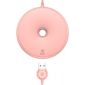 Chargeur rapide sans fil Baseus - Donut rose