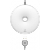 Chargeur rapide sans fil Baseus - Donut blanc