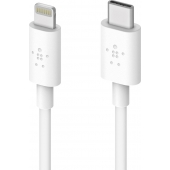 Câble Belkin Mixit Lightning vers USB-C - 1,2 mètres - blanc