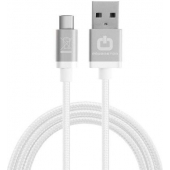 Câble pour chargement rapide Powerstar USB-C 150 CM - blanc - Cloque