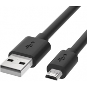 Câble micro-USB universel - Noir - 0.25 Meter