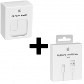 Chargeur Apple Lightning - Blister d'origine - 12 Watt - 1 mètre