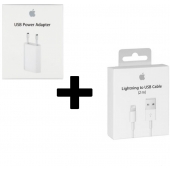 Chargeur Apple Lightning - Blister d'origine - 5 watts - 2 mètres