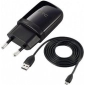 Chargeur HTC Micro-USB 1 Ampère 100 CM - Original - Noir