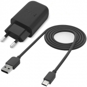 Oplader HTC USB-C 2.5 Ampere 100 CM - Original - Noir