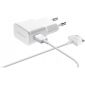 Chargeur Samsung Tablet 2 Amp 100 CM - Original - blanc