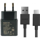 Oplader Sony USB-C 2.7 Ampere 100 CM - Original - Noir