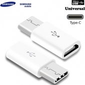 Samsung Converter Micro-USB vers USB-C - Original - blanc