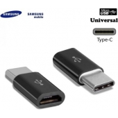 Samsung Converter Micro-USB vers USB-C - Original - Noir