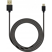 Câble USB-C pour HTC - Noir - 3 mètres