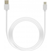 Câble USB-C pour Motorola - blanc - 3 mètres