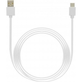 Câble USB-C pour Oppo - blanc - 3 mètres