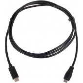 Câble USB-C vers Micro-USB pour HTC - Noir - 2 mètres