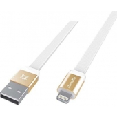 Câble USB XtremeMac Lightning - blanc - 3 mètres