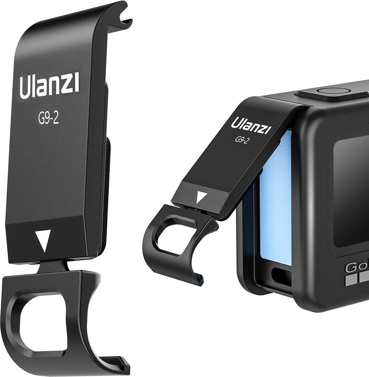 ᐅ • Ulanzi - Cache batterie avec port de chargement pour GoPro