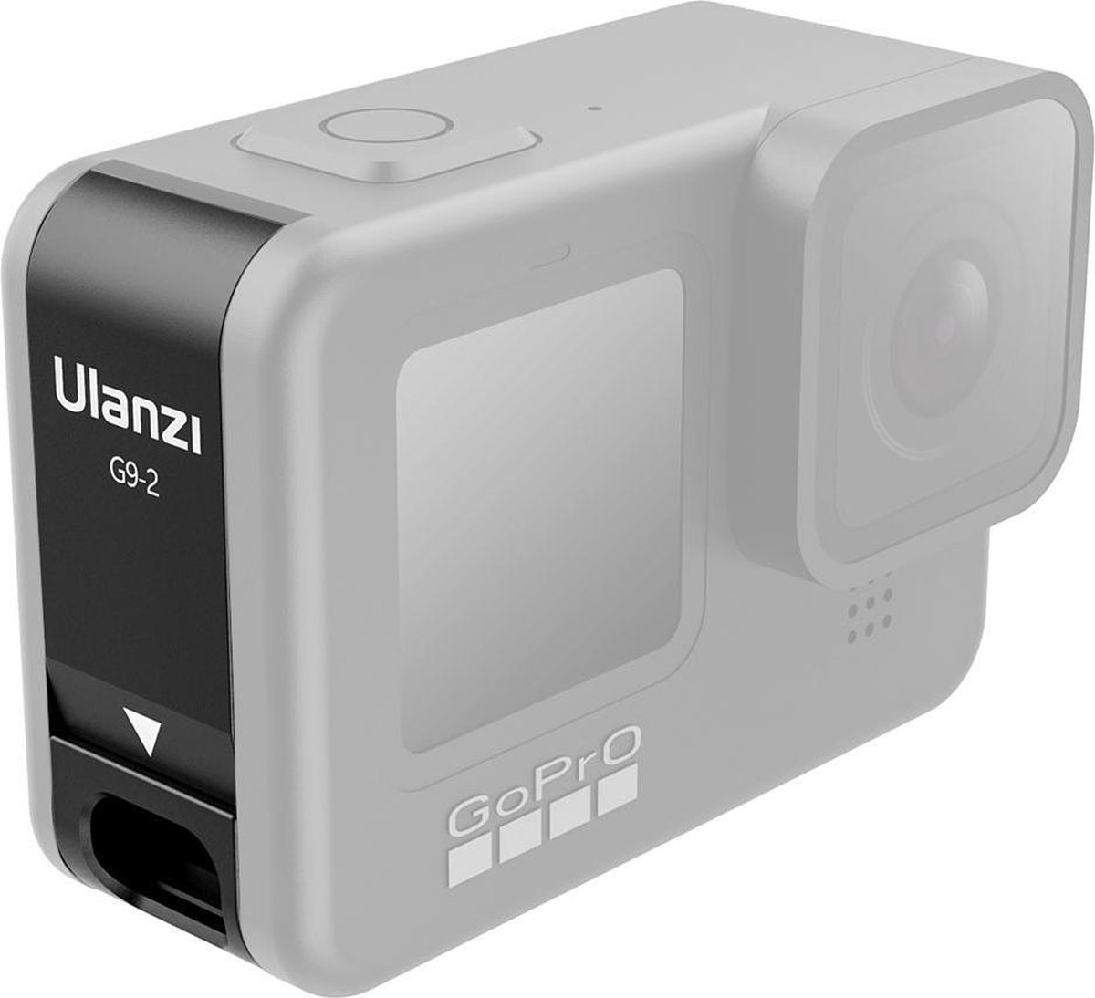 ᐅ • Ulanzi - Cache batterie avec port de chargement pour GoPro